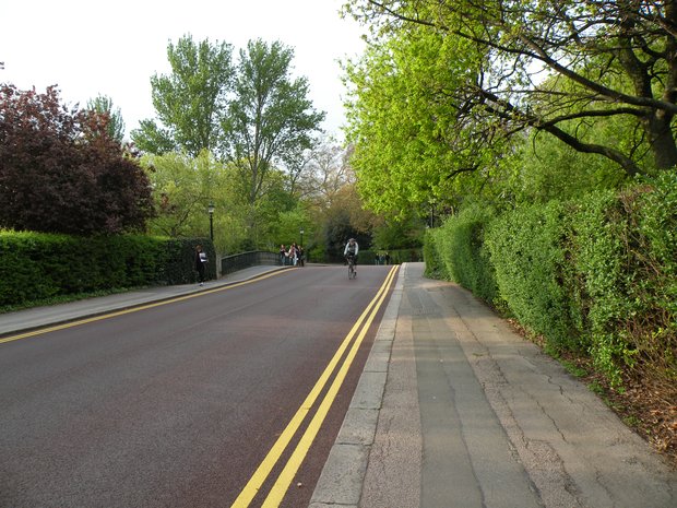  route traversant Regent's Park